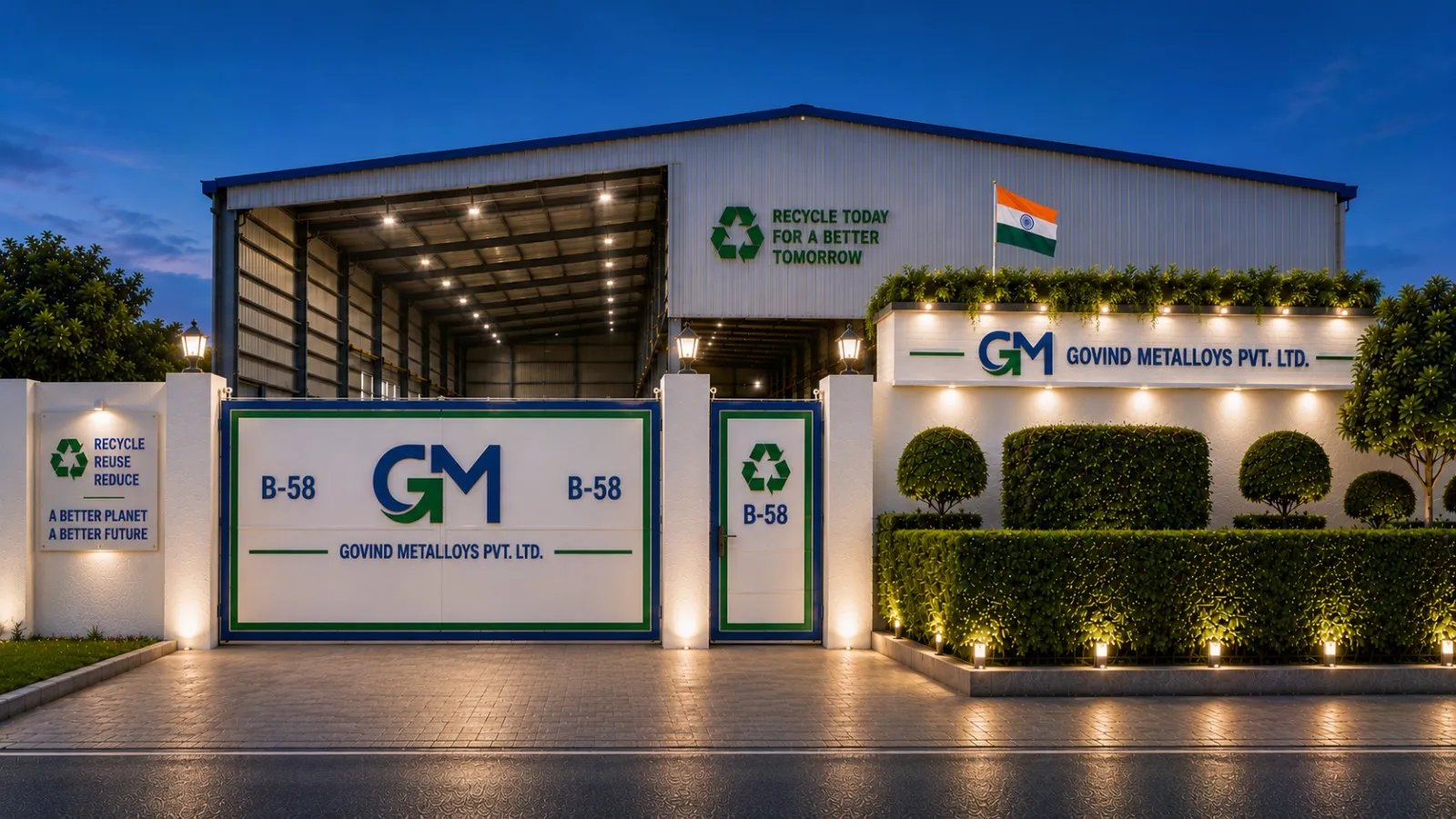 Inside the aluminium plant — smelting operations